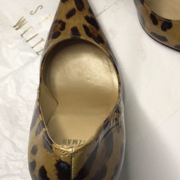 High heels pumps. Flame. Caramel jaguar patent, in the box. - Picture 5 of 7